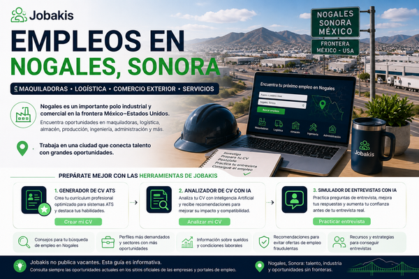 Empleos en Nogales, Sonora: Maquiladoras, Empresas y Cómo Buscar Trabajo