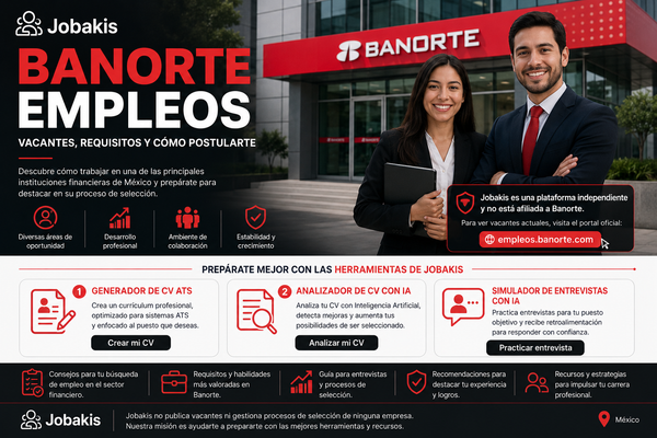 Banorte Empleos: Vacantes, Requisitos y Cómo Postularte
