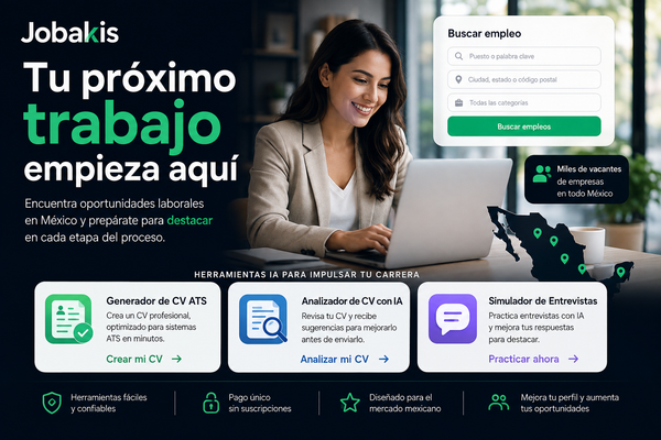 Bolsa de Trabajo en México 2026 | Encuentra Empleo y Prepárate para Conseguirlo