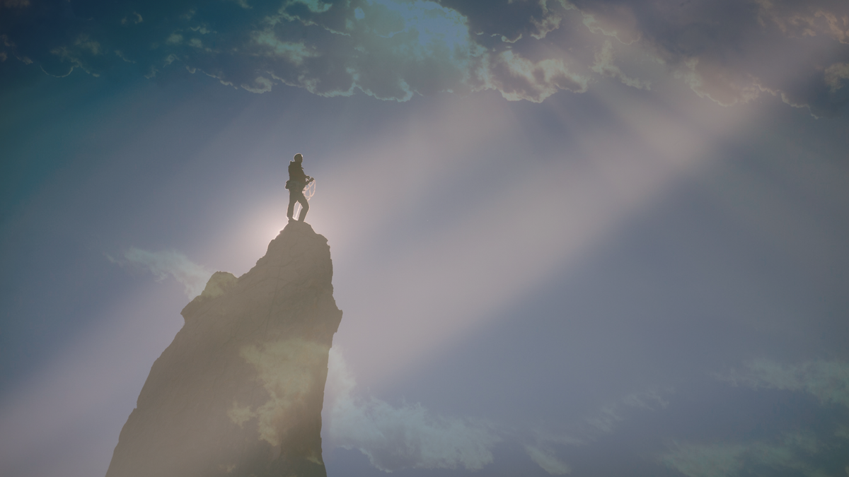 I don't think God can hear me...