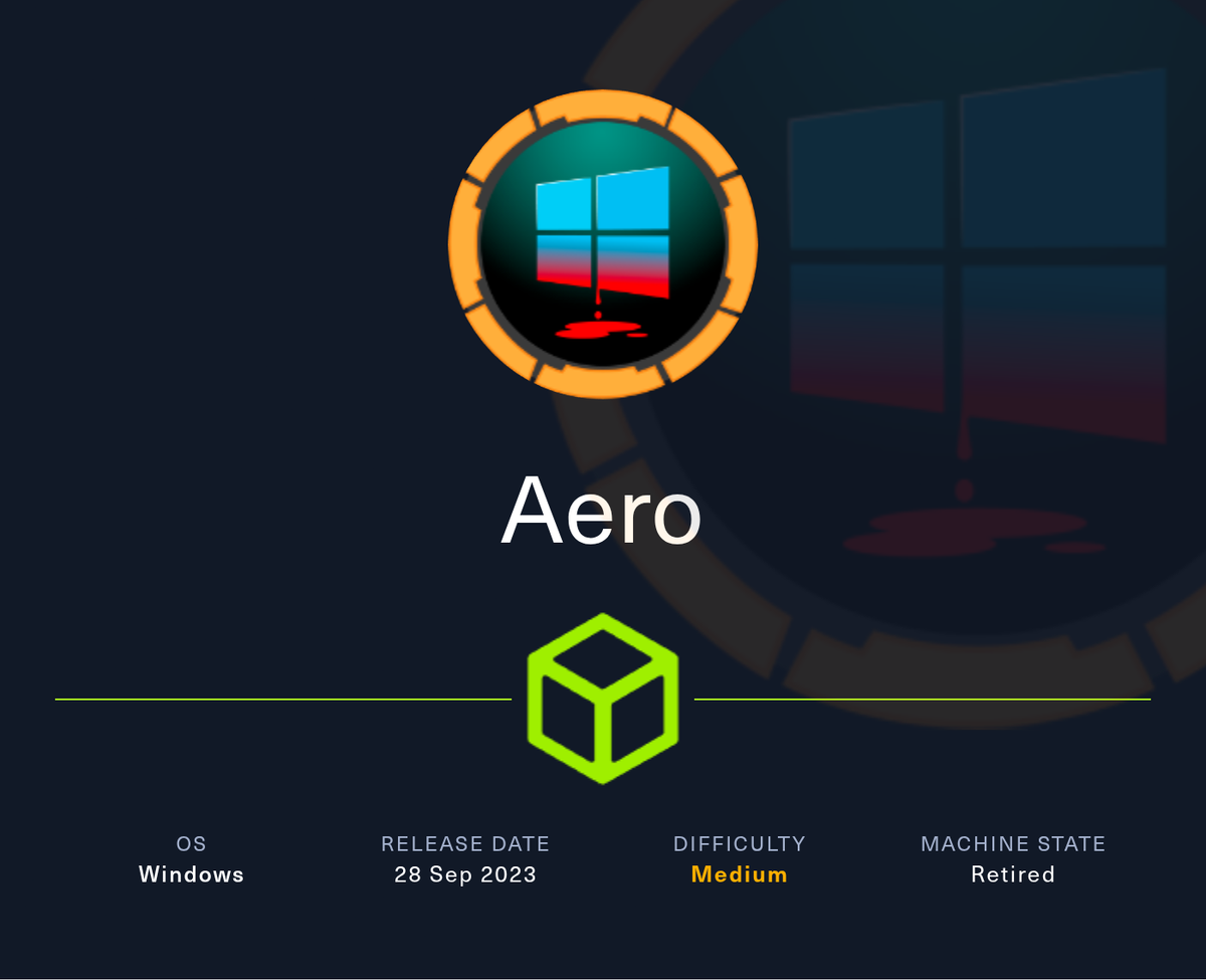 HackTheBox: Aero