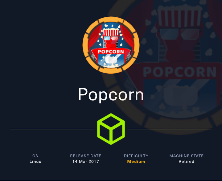 HackTheBox: Popcorn