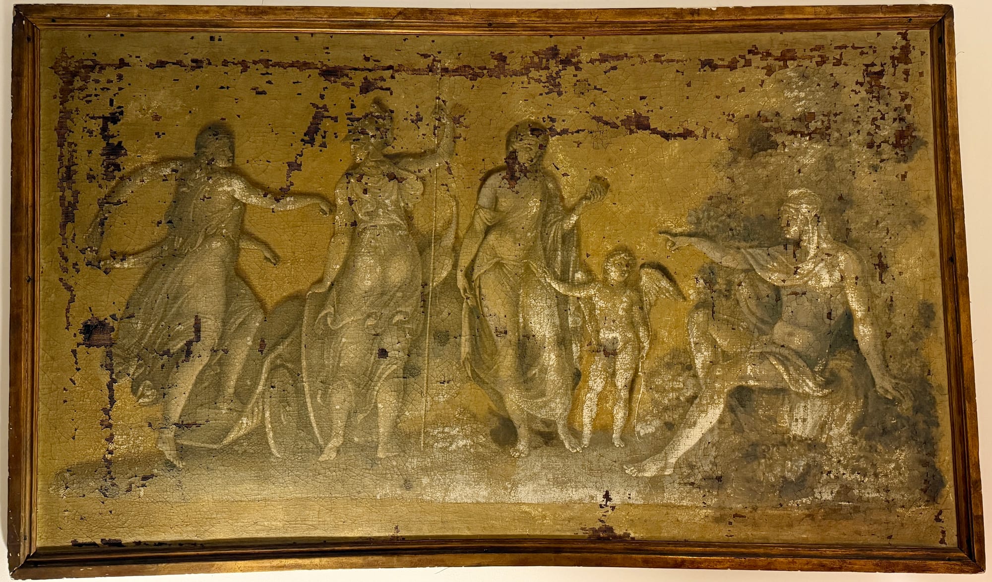 Notes on a Canvas from Les Puces de Saint-Ouen