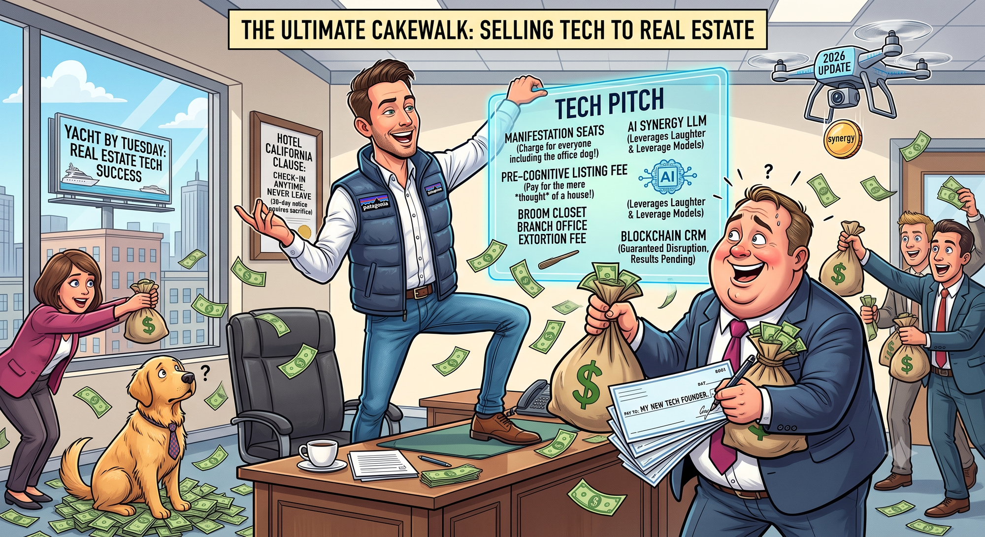 WEEKLY RADAR #406 & 407: Selling Tech to Brokerages is Easy Peasy, Earned Media Playbook, Fathom Taking a Bath, Proptech Index up 2.91%