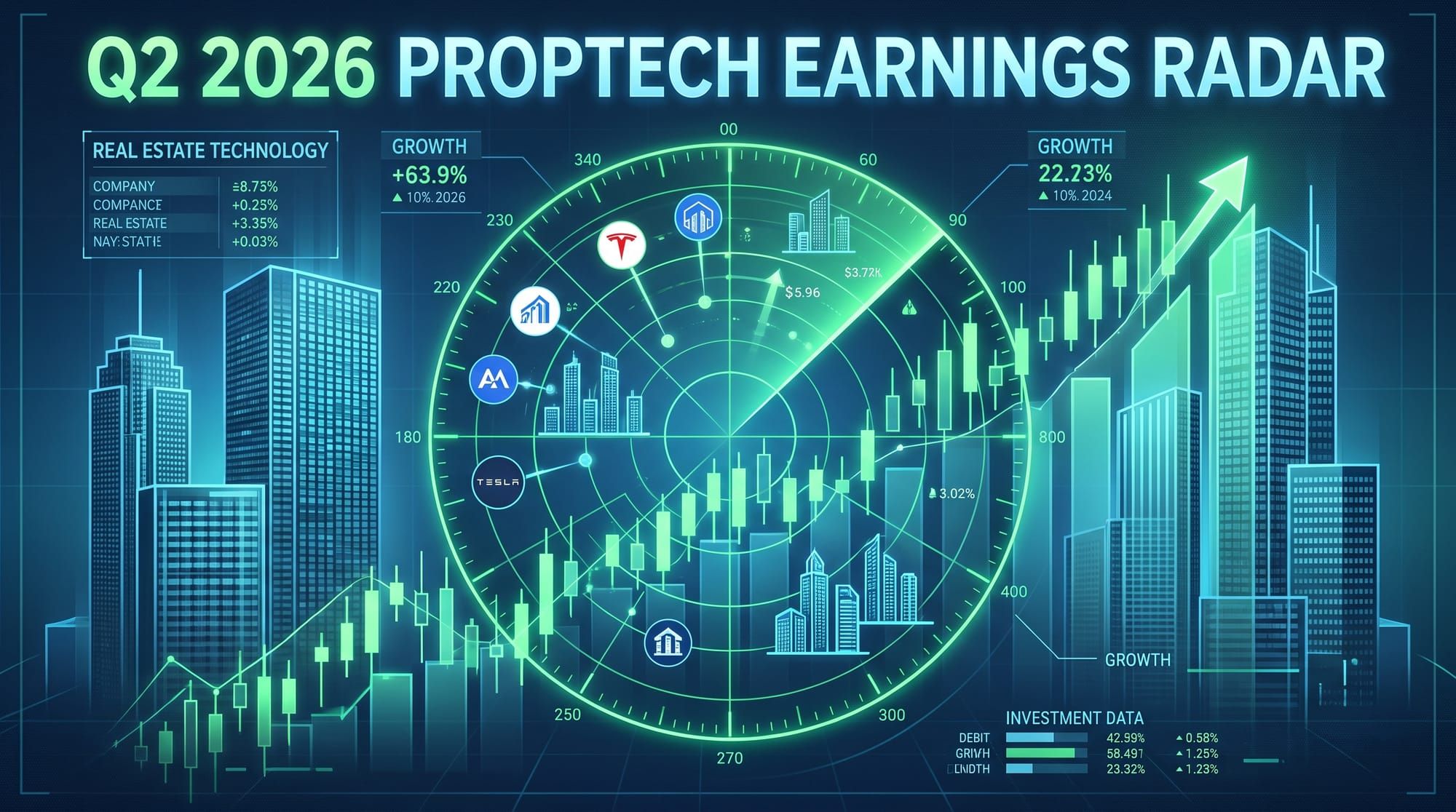 WEEKLY RADAR #410 & 411: Q2 Earnings, Perplexity Goes for House Flipping, Proptech Index up 3.7% WoW