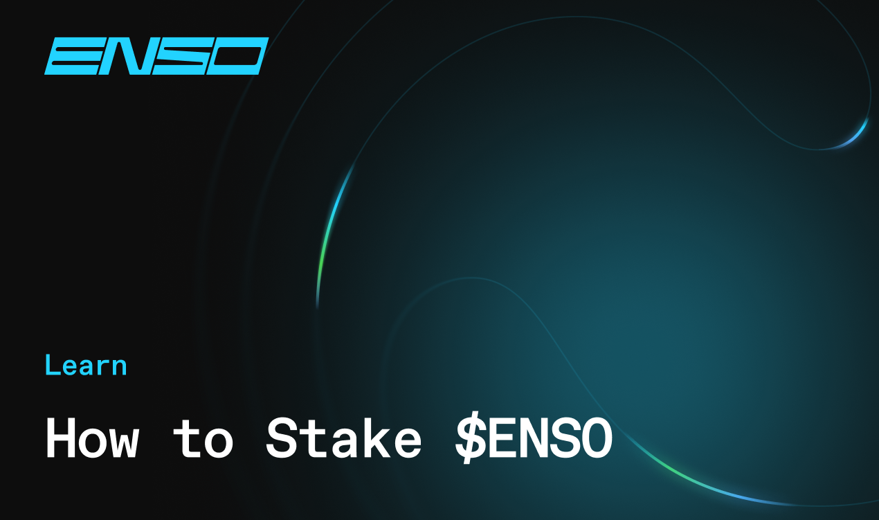 Learn How to stake ENSO