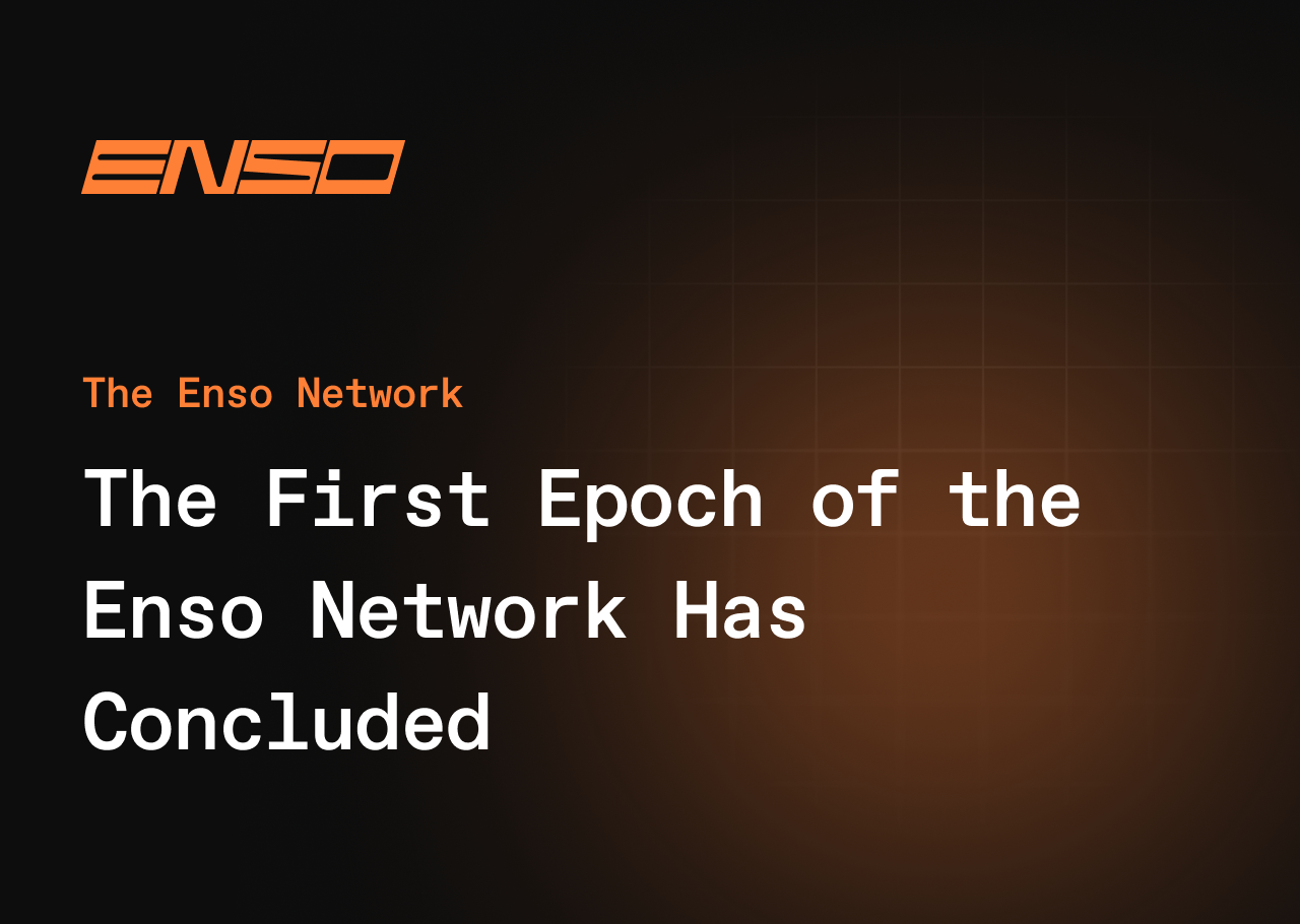 The First Epoch of the Enso Network Has Concluded