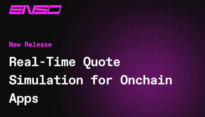 Introducing Enso Quote Simulator
