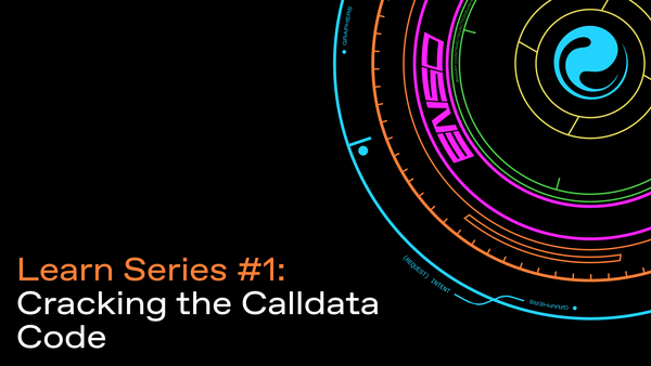 Learning Ethereum #1: Cracking the Calldata Code