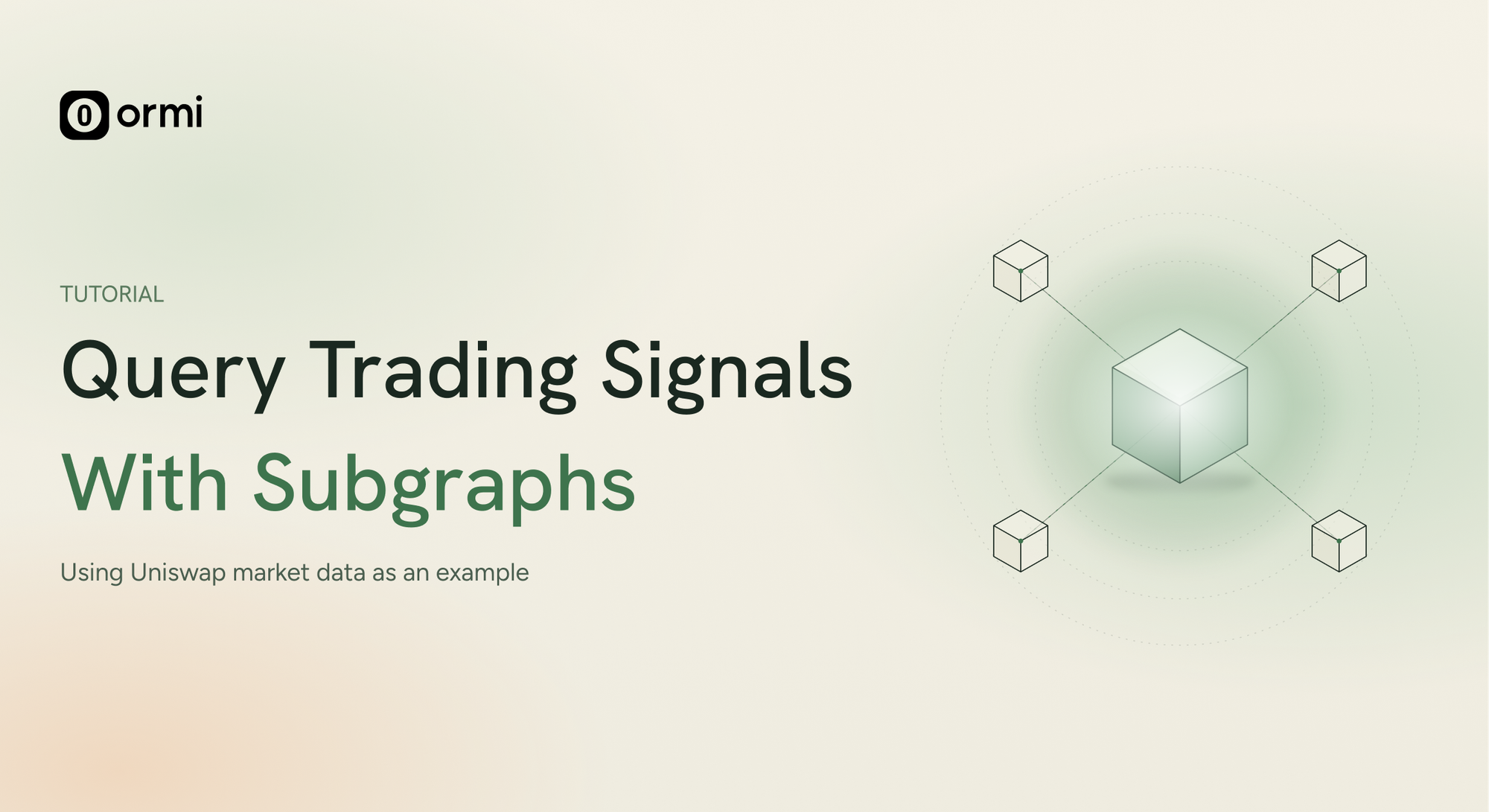 How to Use Subgraphs for Crypto Trading Signals: A Uniswap Example