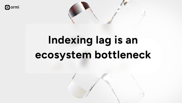 Your chain isn’t fast if your data is slow