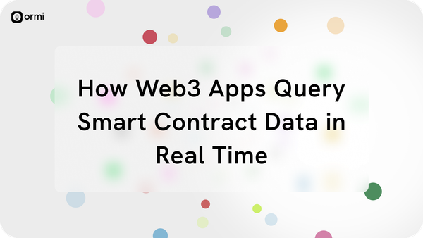 How to query smart contract data for building on the blockchain