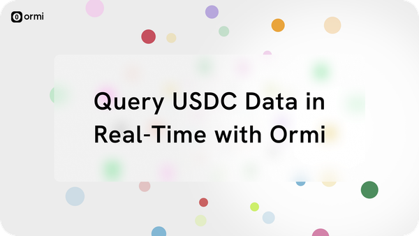 How to deploy a USDC subgraph with Ormi 0xGraph