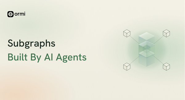 AI Agents Won’t Just Query Subgraphs. They’ll Create Them.