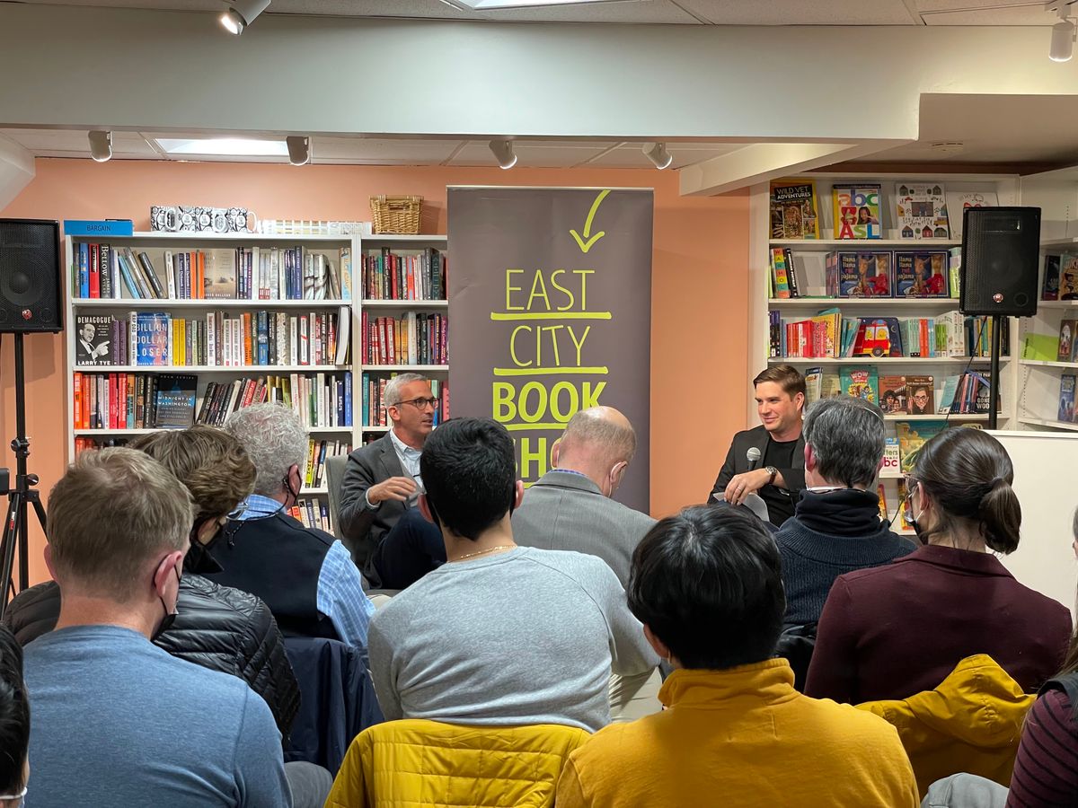 Analog vs. Digital: Cal Newport and David Sax at East City Book Shop IRL