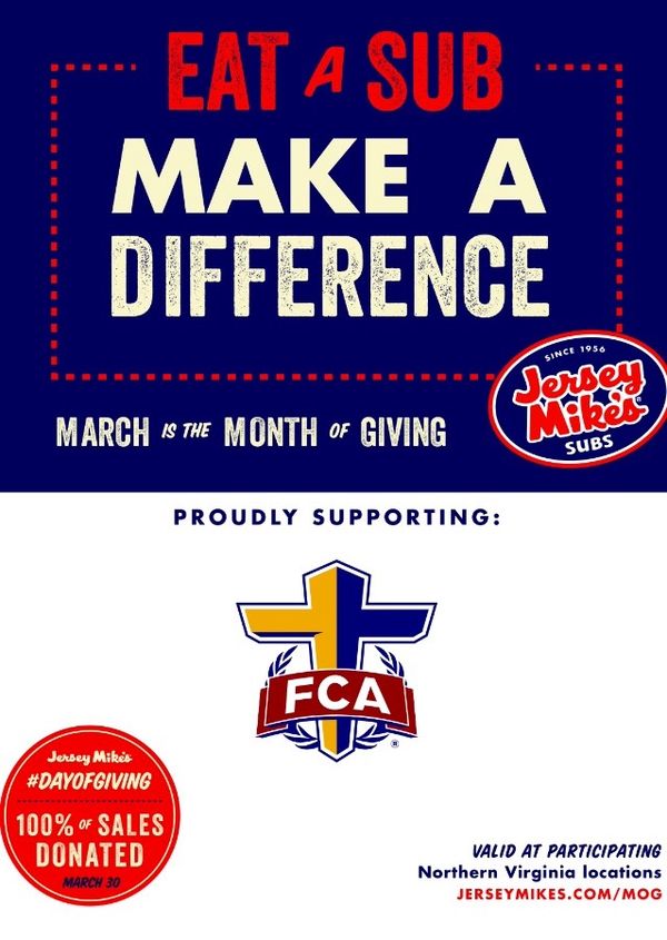 Buy a Sandwich and Support Christian Student Athletes