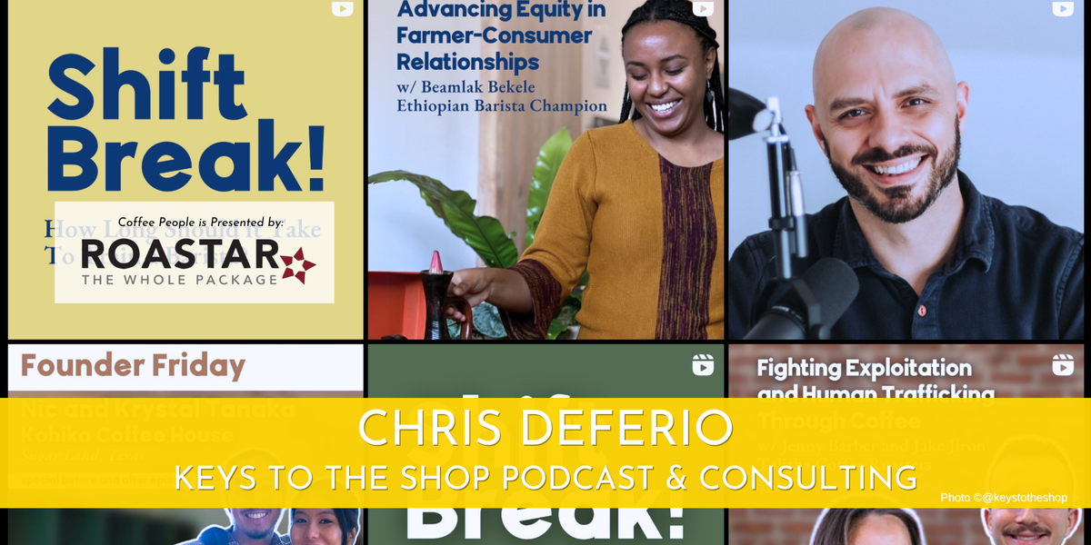 Coffee People: Chris Deferio, Keys To The Shop