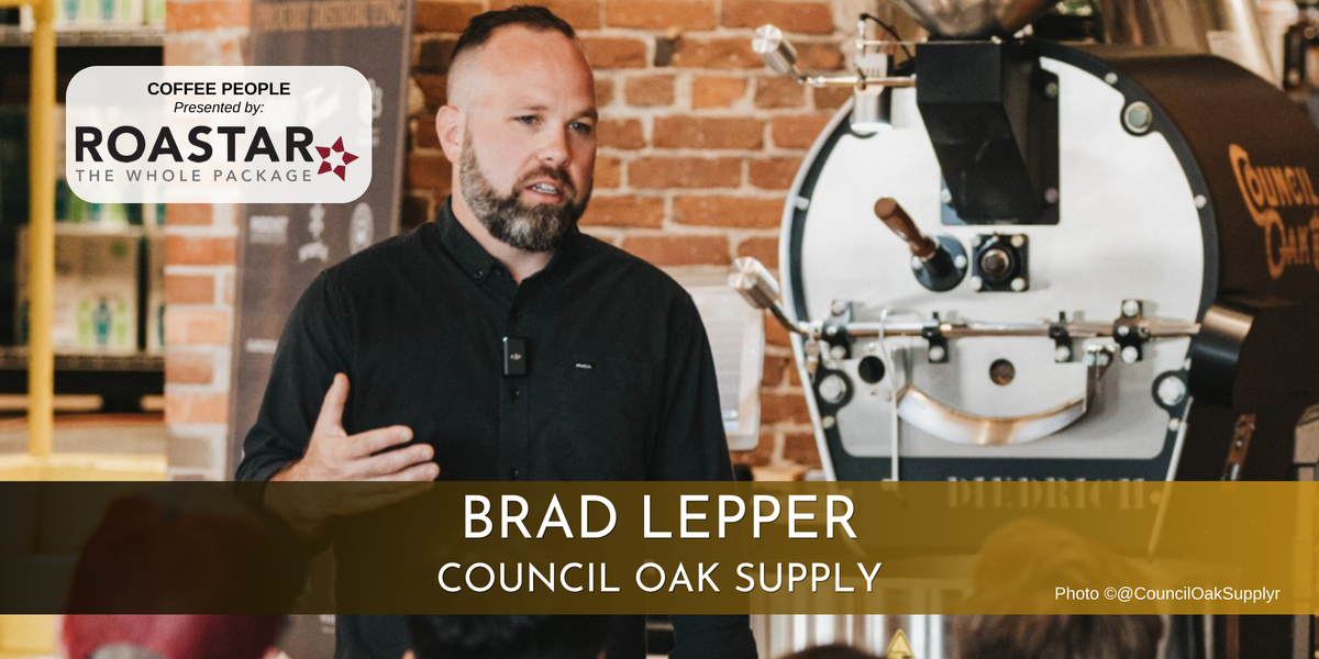 Coffee People: Brad Lepper, Council Oak Supply.