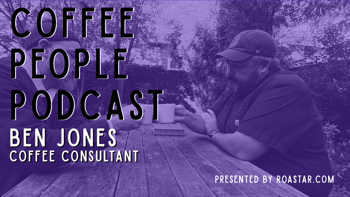 Drinking Coffee With Ben Jones.