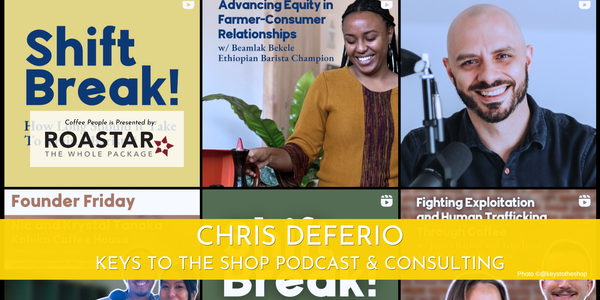 Coffee People: Chris Deferio, Keys To The Shop