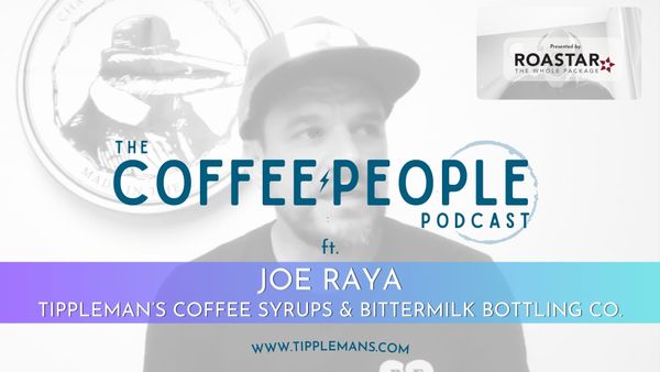 Header image of text over a black and white image of Joe Raya, black tee, beard, and baseball cap talking in front to the computer camera.