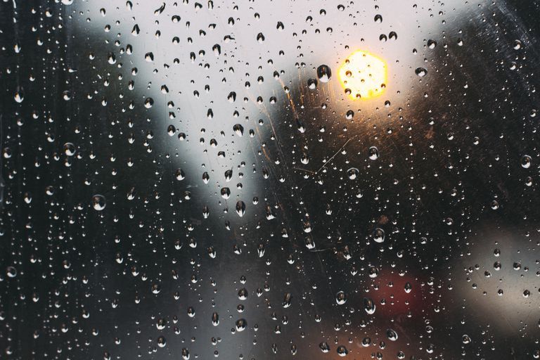 on and on the rain will say