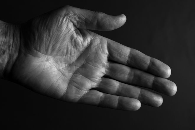 lenten journal: palm reader