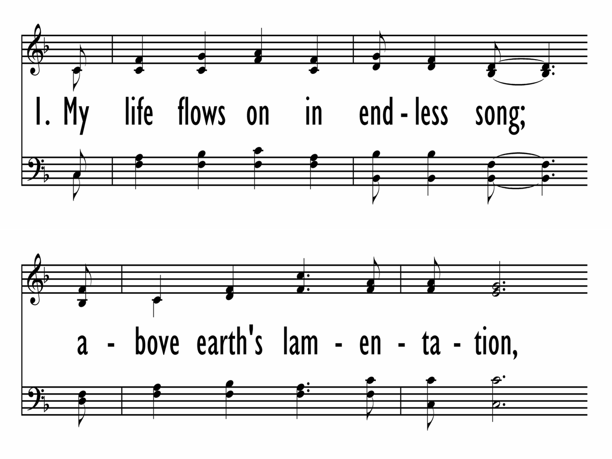 lenten journal: how can I keep from singing