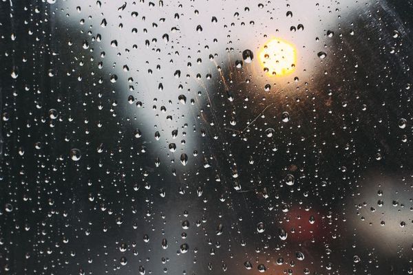 on and on the rain will say