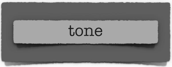 lenten journal: tone