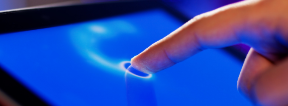 lenten journal: touch screen