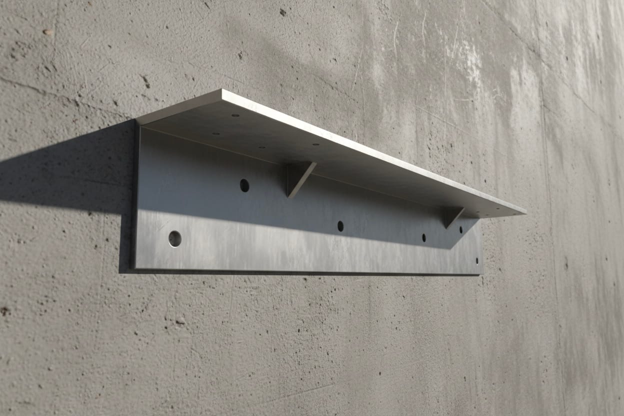 Piastra di appoggio in acciaio inox
