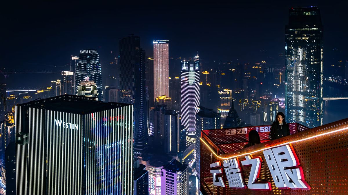 Skyline of my favourite Chinese city, Chongqing