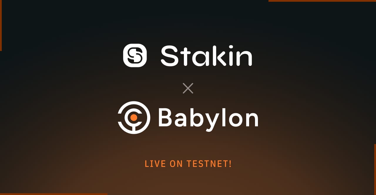 Stakin Commences Validator Operations on Babylon Testnet
