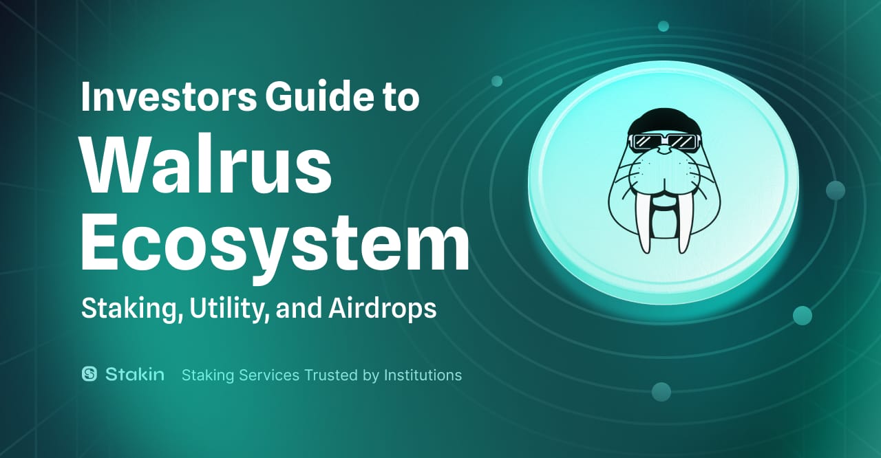 Investor Guide to Walrus Ecosystem: Staking, Utility, and Airdrops