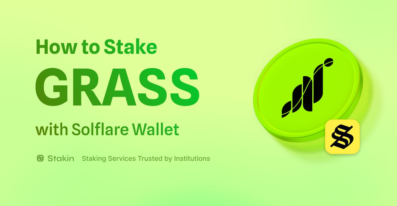 How to Stake Grass (GRASS) with Solflare
