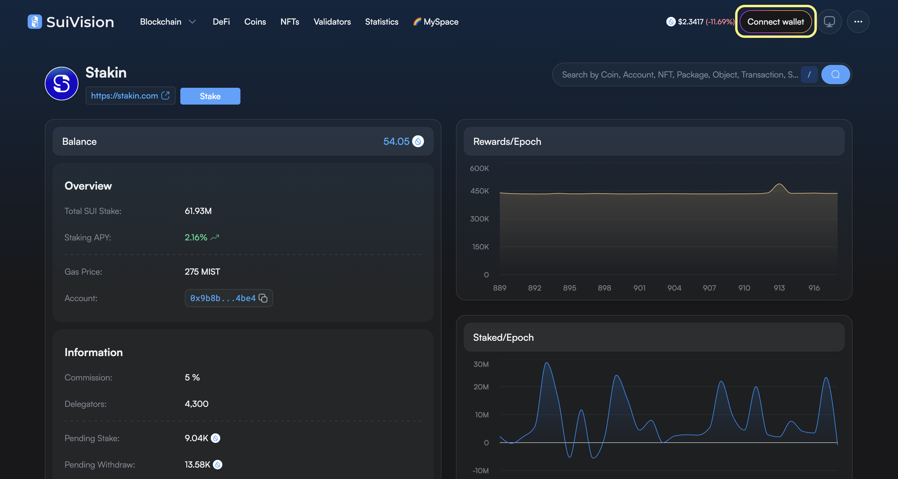 Phantom-Wallet-Suivision-Stakin-Validator-page