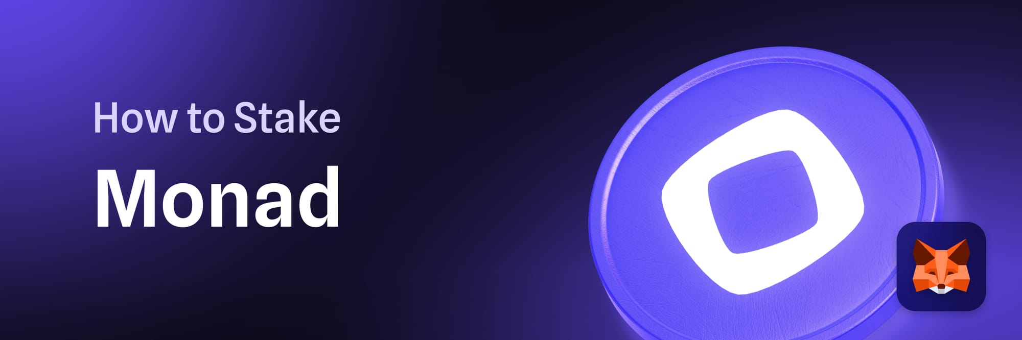 How to Stake Monad MON with MetaMask