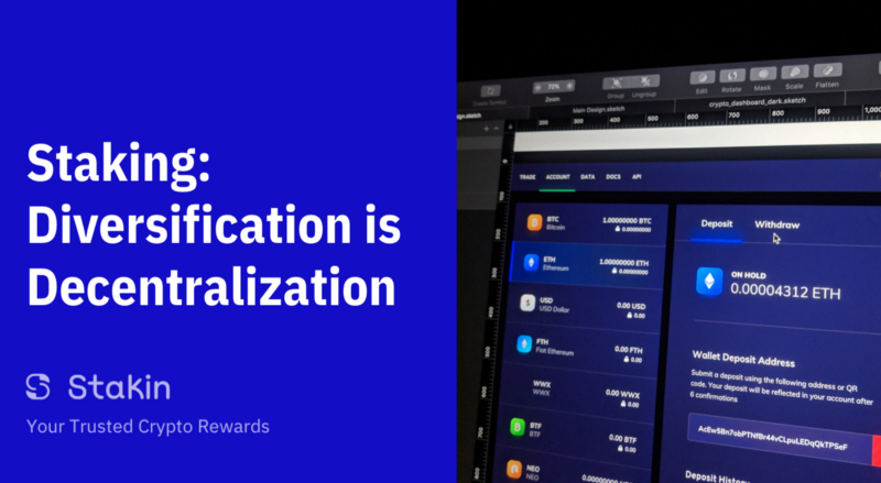 Staking: Diversification is Decentralization