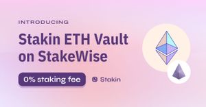 Introducing Stakin Vault on StakeWise V3: Stake ETH with 0% Commission