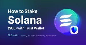 Staking Solana $SOL With Trust Wallet