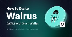How to Stake Walrus (WAL) with Slush Wallet