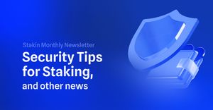 ✨ Security Tips for Staking, and other news