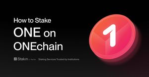 How to Stake ONE on ONEchain