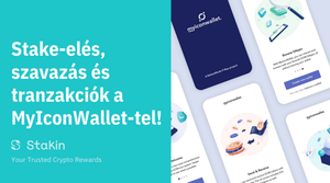 Stake-elés, szavazás és tranzakciók a MyIconWallet-tel!