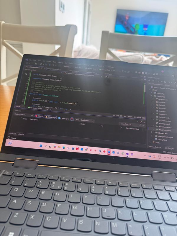 Day 1 — I'm Building a Golf App. Here's Why.