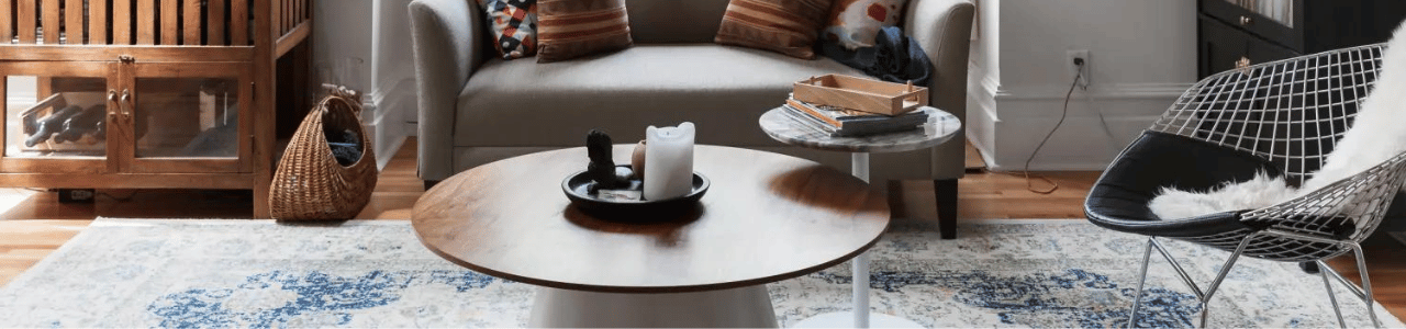 Pedestal Coffee Table