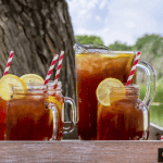 Tea Pitcher with Glasses