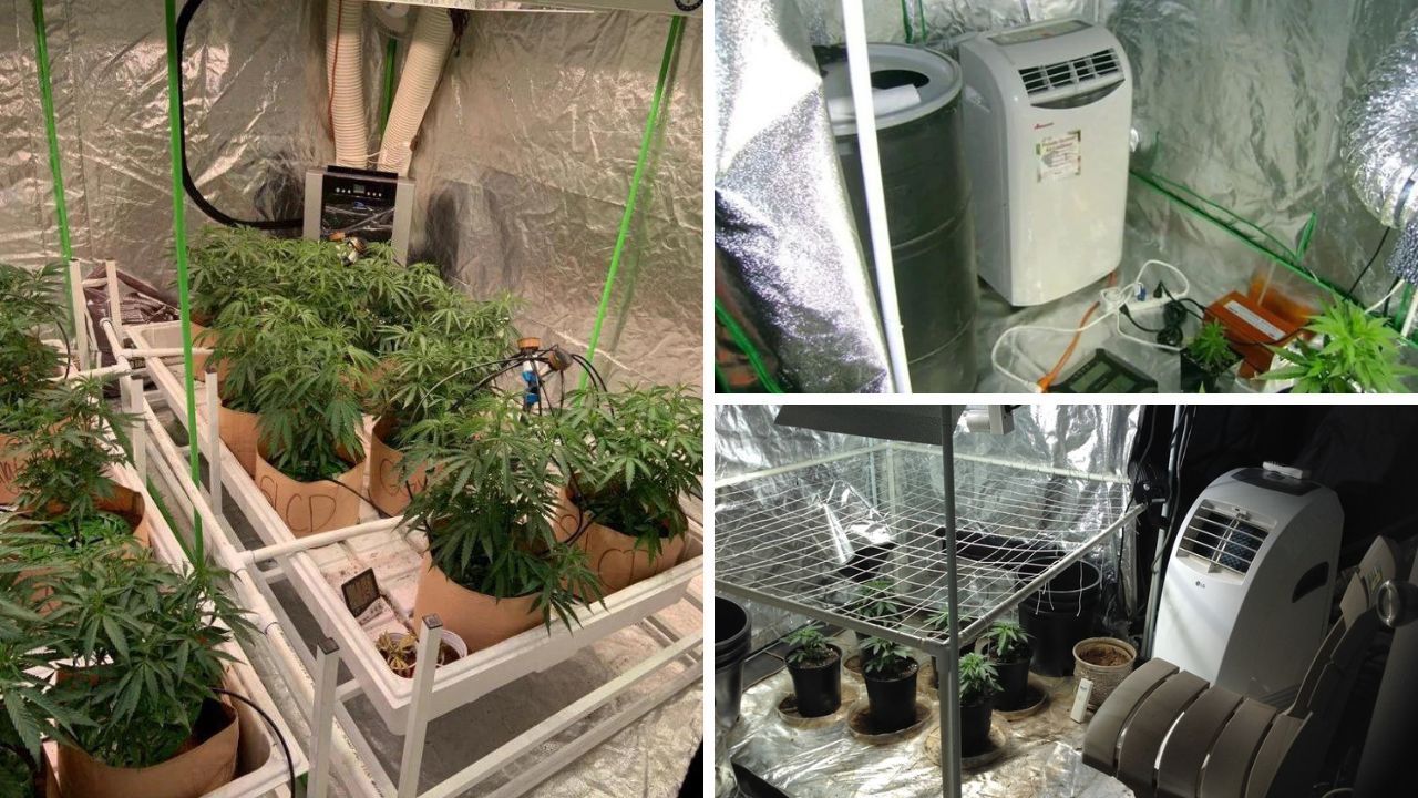 Small AC for Grow Tent