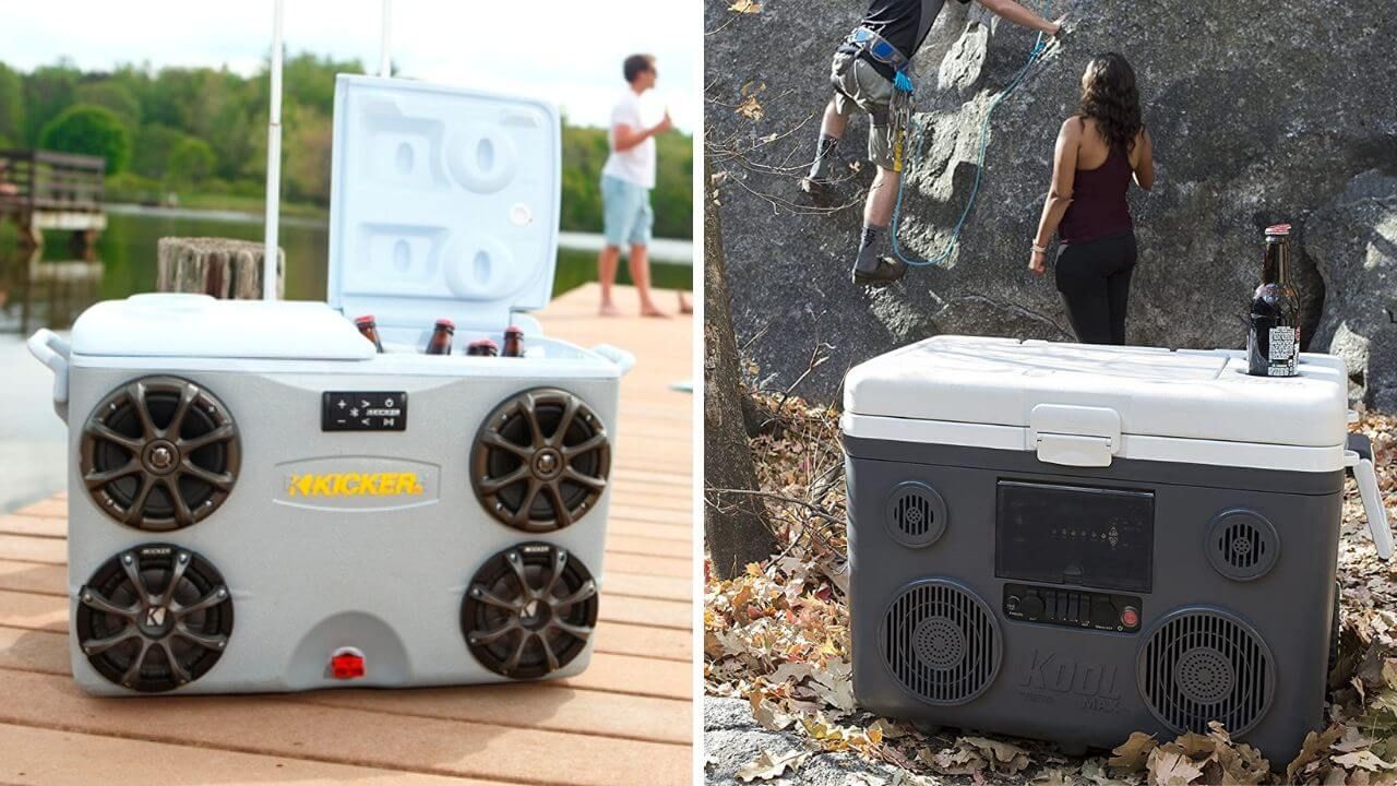 Cooler with Speakers